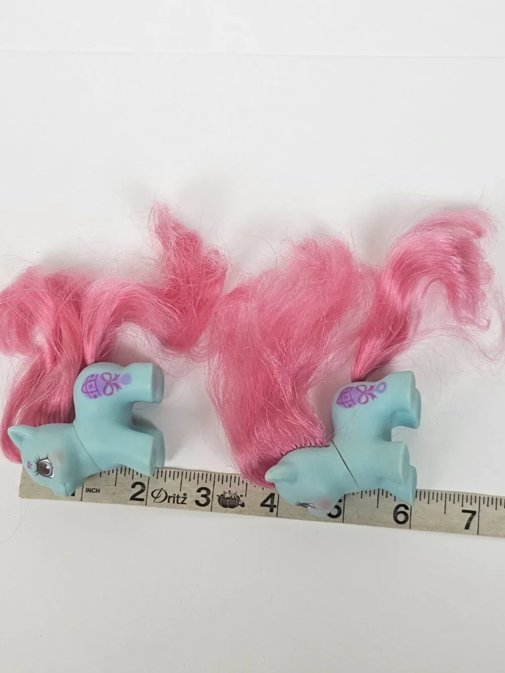 Vintage My Little Pony G1 Teeny Tiny Twins Baby Rattles And Tattles MLP 1989 Set